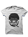 Hug Life White Half Sleeve T-Shirt Hoodie, Sweatshirt | PureTeeCo.com