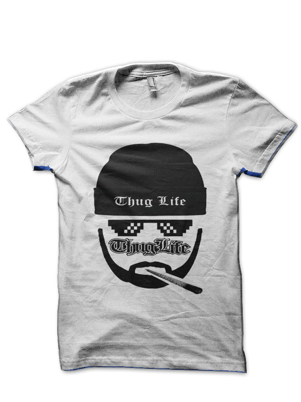 Hug Life White Half Sleeve T-Shirt Hoodie, Sweatshirt | PureTeeCo.com