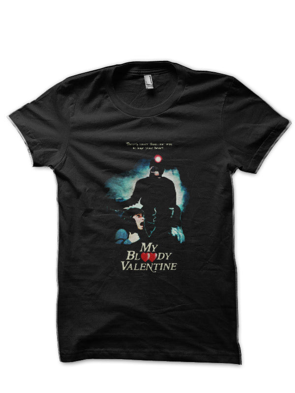 My Bloody Valentine Black Half Sleeve T-Shirt Hoodie, Sweatshirt | PureTeeCo.com