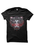 Kenzo paris Black Half Sleeve T-Shirt Hoodie, Sweatshirt | PureTeeCo.com