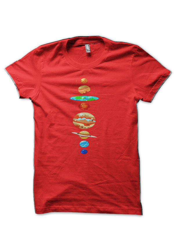 Flat Earth Half Sleeve T-Shirt Hoodie, Sweatshirt | PureTeeCo.com