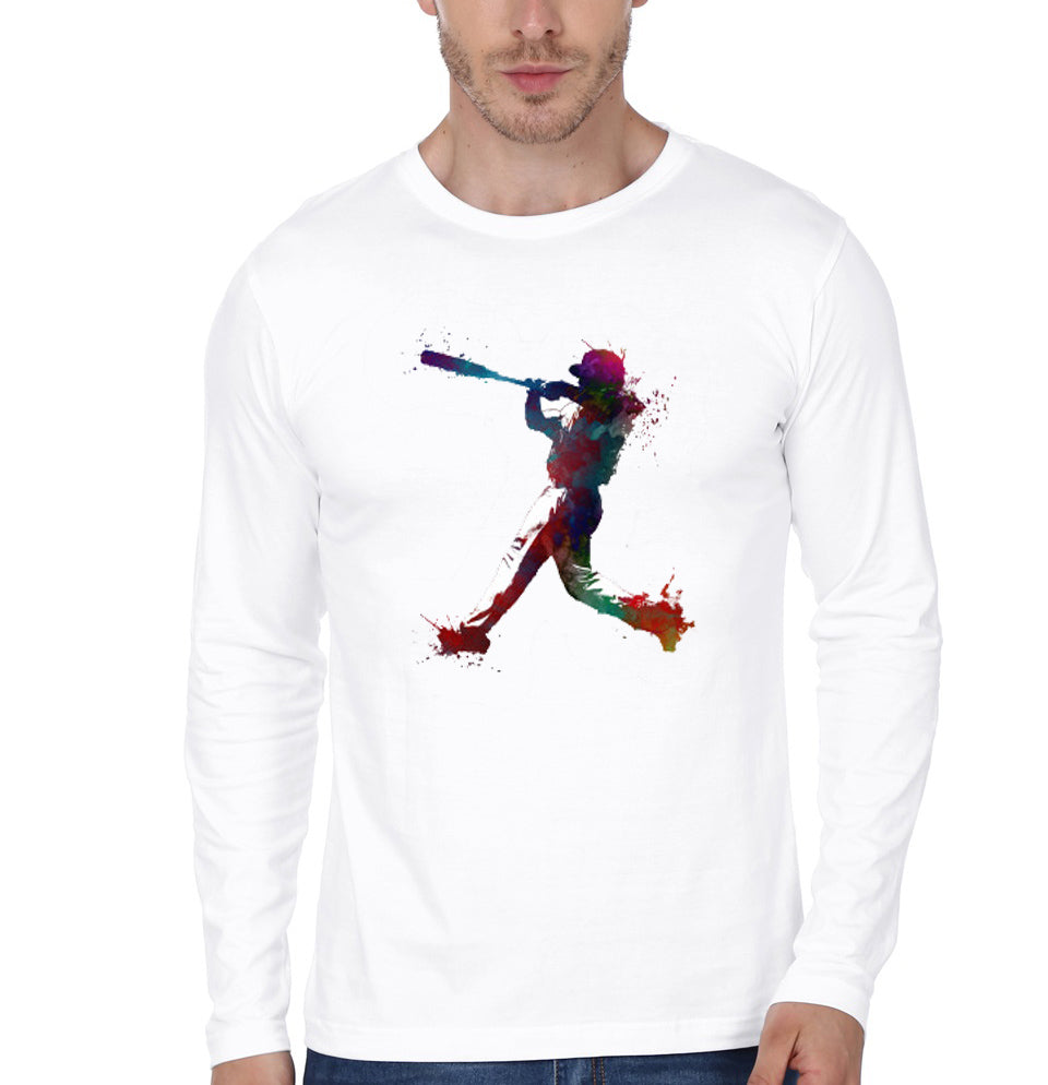 Baseball player #baseball #sport Full Sleeve T-Shirt Hoodie, Sweatshirt | PureTeeCo.com