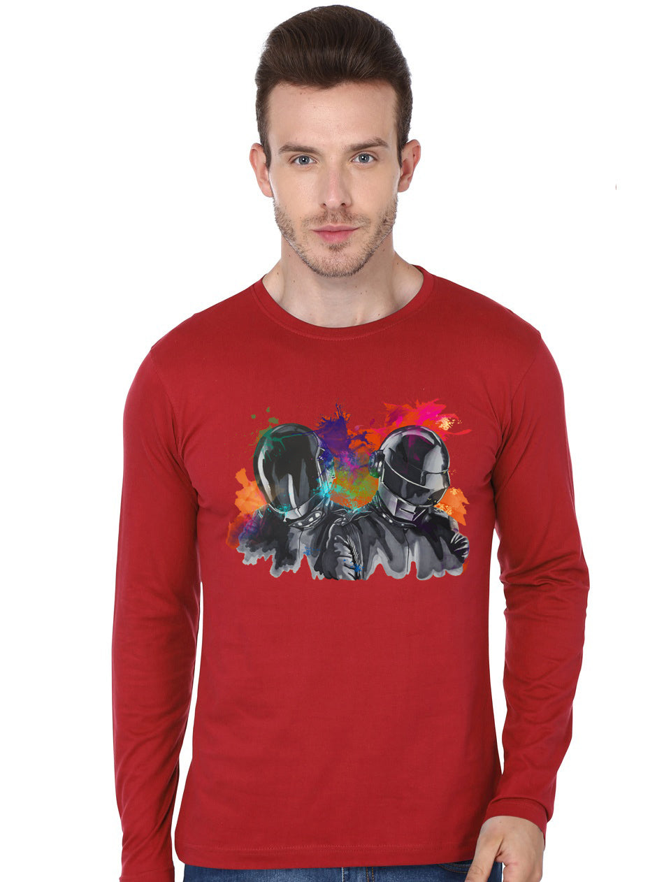 Daft Punk Paint Splatter T-Shirt Hoodie, Sweatshirt | PureTeeCo.com
