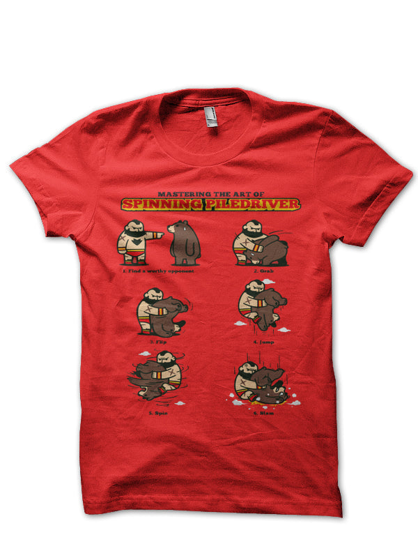 Zangief T-Shirt Style001 Hoodie, Sweatshirt | PureTeeCo.com