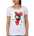 Gin Tama Girls White T-Shirt Style002 Hoodie, Sweatshirt | PureTeeCo.com