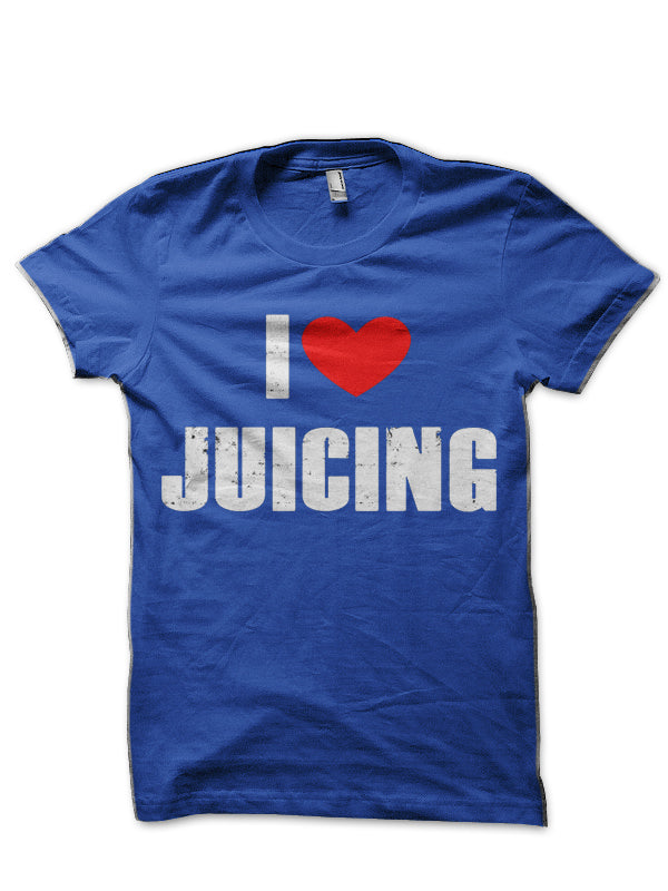 I Love Juice Wrld Royal Blue T-Shirt Hoodie, Sweatshirt | PureTeeCo.com