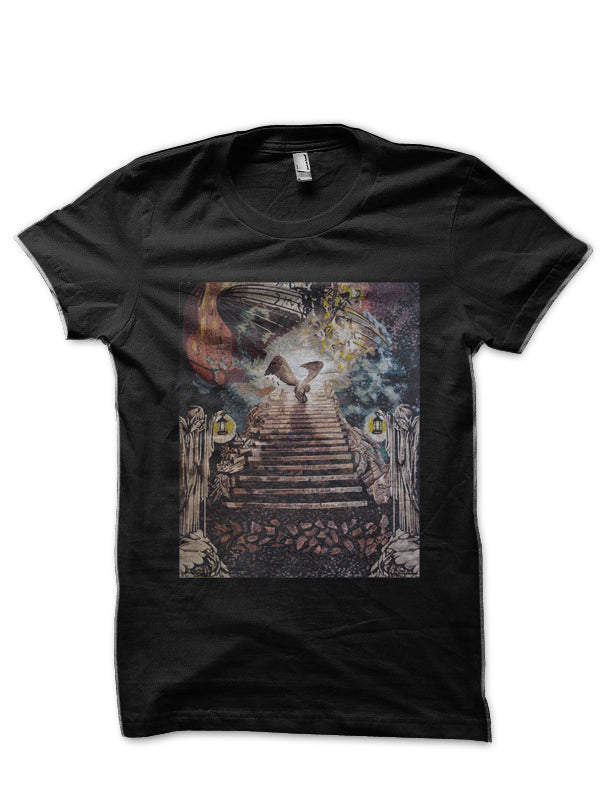 led zeppelin Black Half Sleeve T-Shirt Hoodie, Sweatshirt | PureTeeCo.com