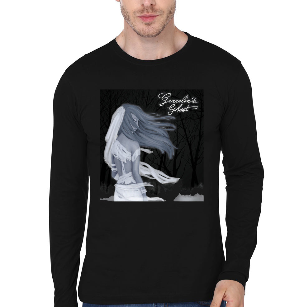Gracelinâ€™s Ghost Full Sleeve T-Shirt Hoodie, Sweatshirt | PureTeeCo.com
