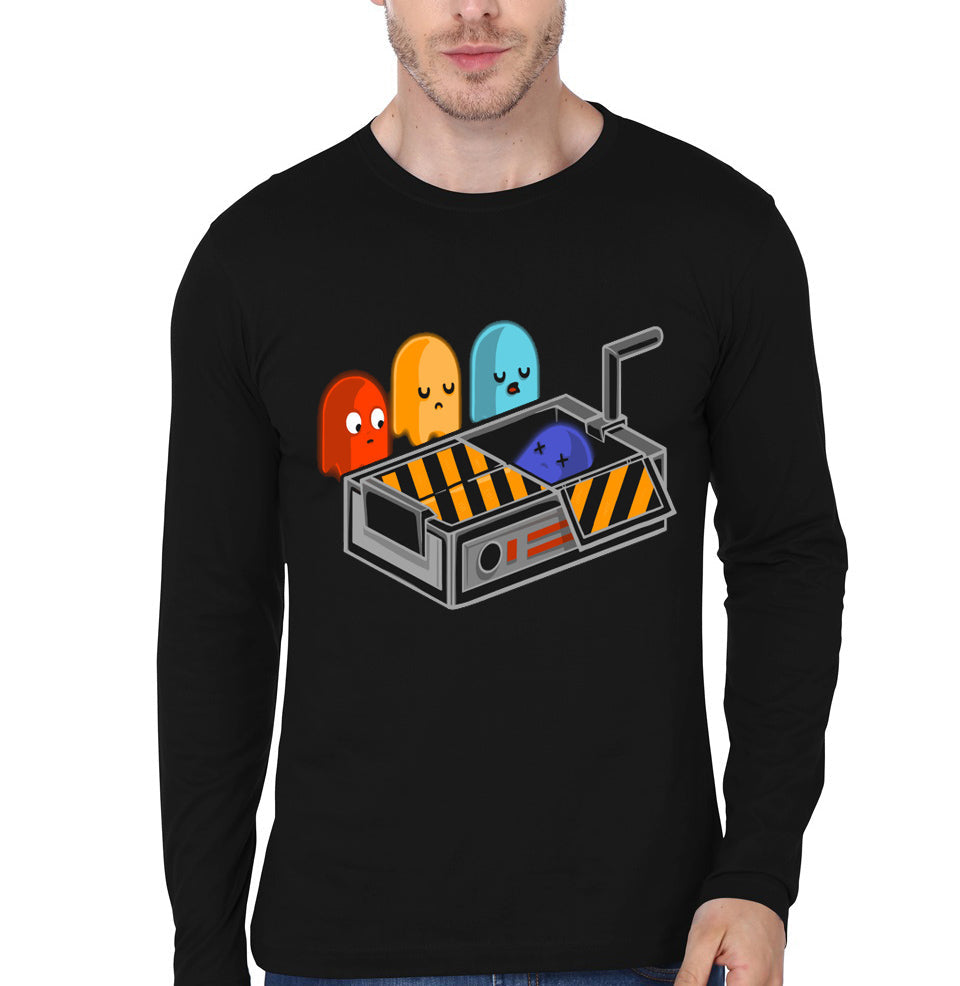 Busted Ghost Full Sleeve T-Shirt Hoodie, Sweatshirt | PureTeeCo.com