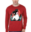 Homebound Red Full Sleeve T-Shirt Hoodie, Sweatshirt | PureTeeCo.com