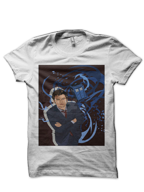 Doctor Who White T-Shirt Hoodie, Sweatshirt | PureTeeCo.com