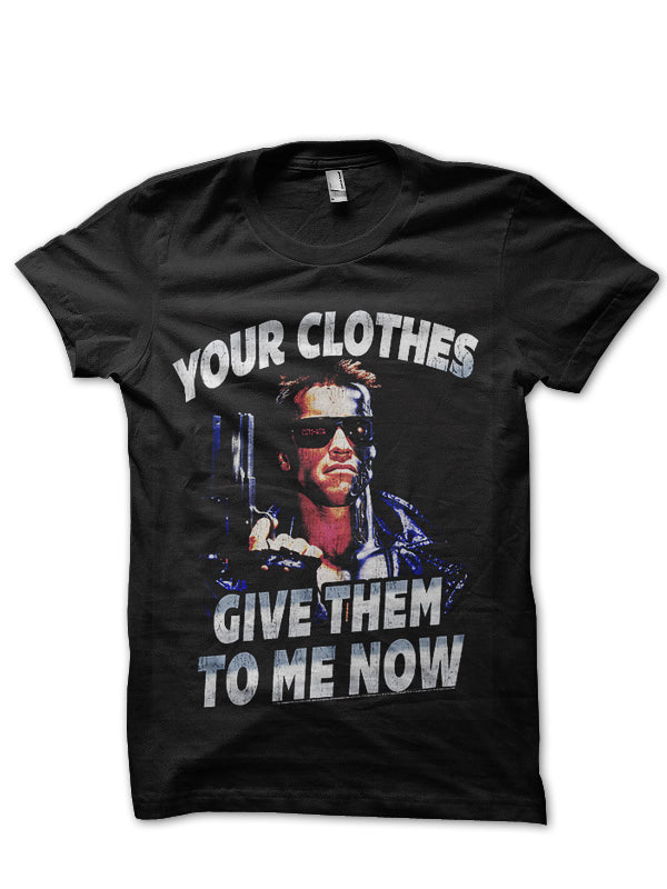 Terminator Black T-Shirt Style001 Hoodie, Sweatshirt | PureTeeCo.com