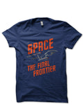 Space Navy Blue T-Shirt Hoodie, Sweatshirt | PureTeeCo.com