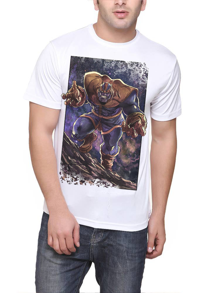 Thanos White T-Shirt Hoodie, Sweatshirt | PureTeeCo.com