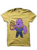 Thanos Yellow T-Shirt Hoodie, Sweatshirt | PureTeeCo.com