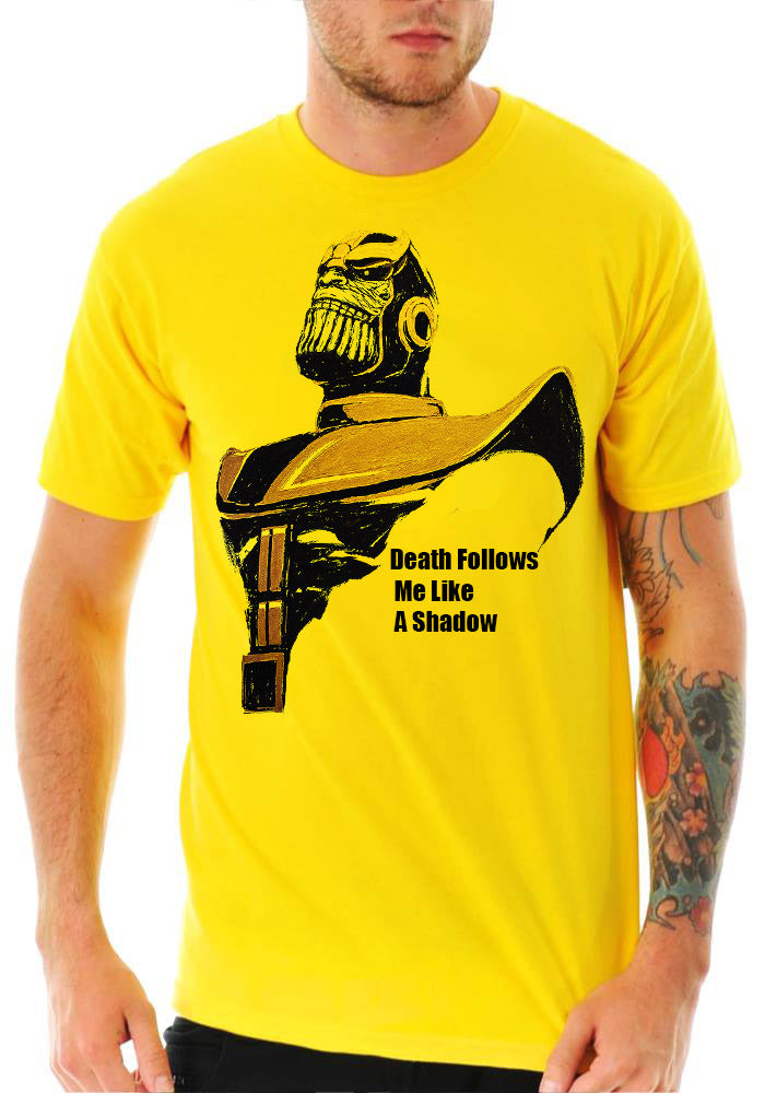 Death Follows Thanos T-Shirt Hoodie, Sweatshirt | PureTeeCo.com