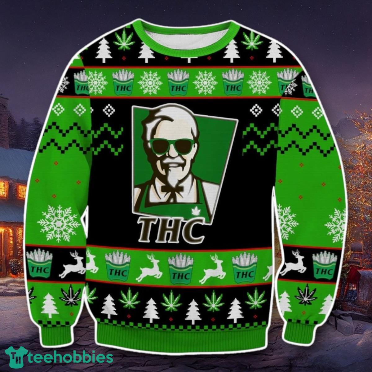 THC Ugly Sweater Unique Gift