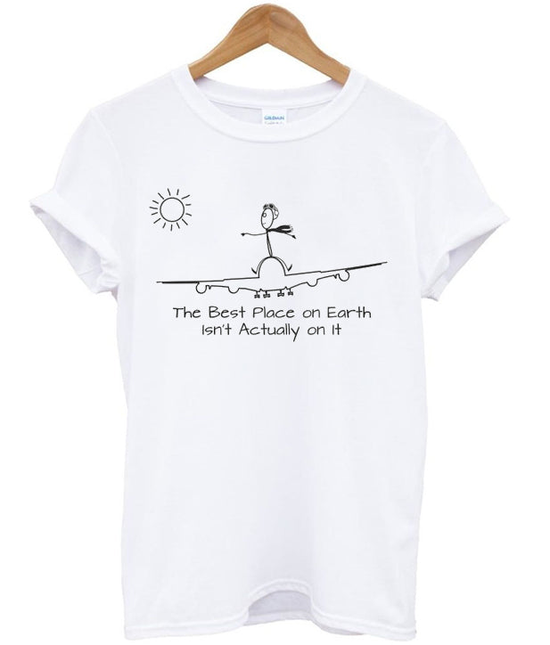the best place on earth isn’t actually on it t-shirt Hoodie, Sweatshirt | PureTeeCo.com