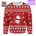 The Big Lebowski The Dude Abides The Dude Abides 3d Ugly Christmas Sweater