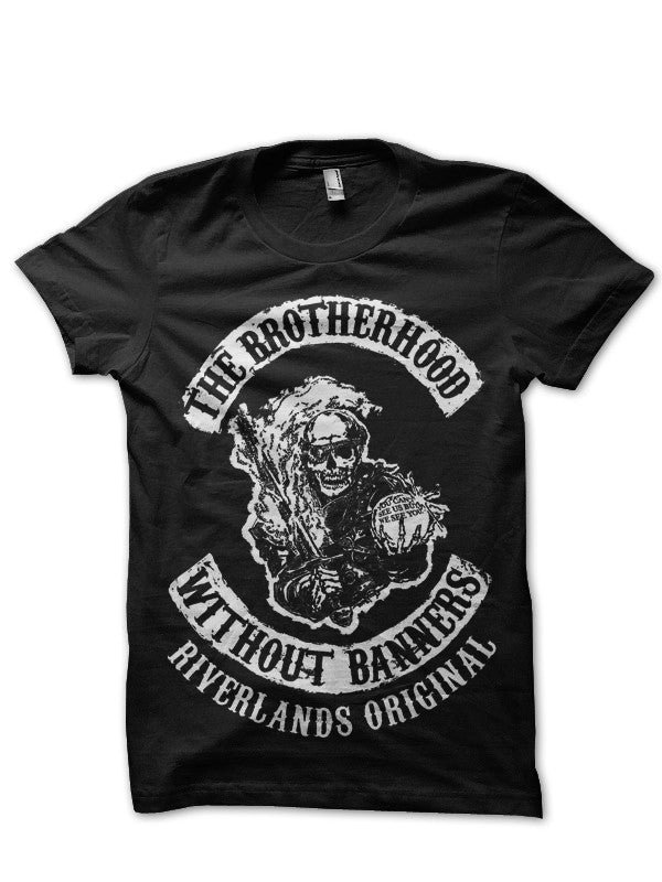 The Brotherhood Without Banners Black T-Shirt Hoodie, Sweatshirt | PureTeeCo.com