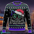 The Cheshire Cat, Christmas In Wonderland, Christmas Ugly Sweater Unique Gift