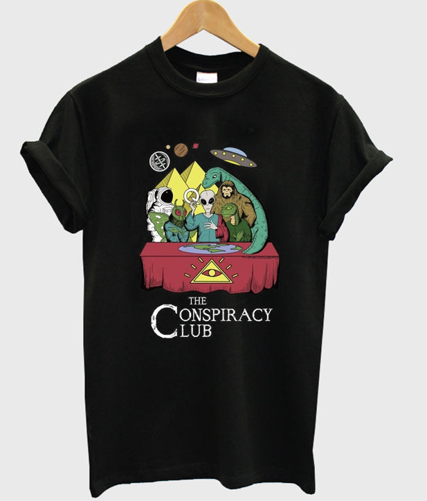 the conspiracy club t-shirt Hoodie, Sweatshirt | PureTeeCo.com