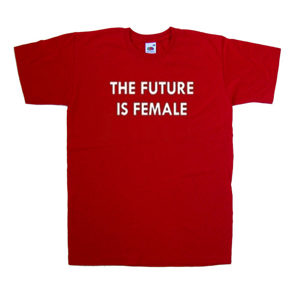 the future is female red tshirt Hoodie, Sweatshirt | PureTeeCo.com