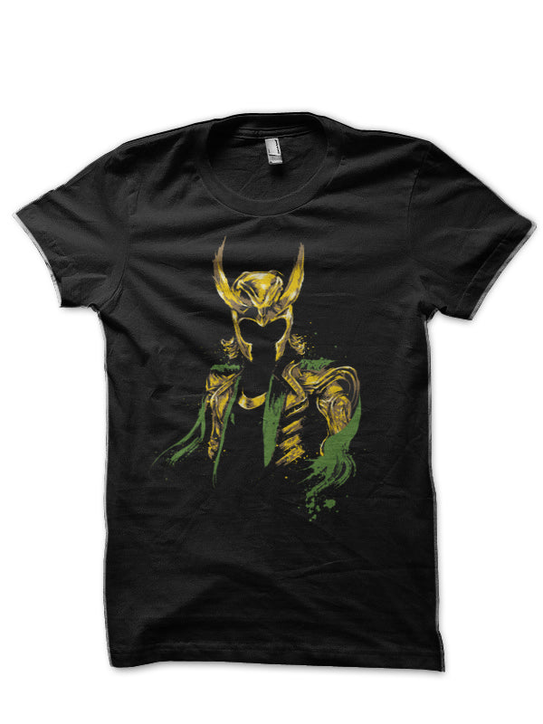 The God Of Mischief Black T-Shirt Hoodie, Sweatshirt | PureTeeCo.com
