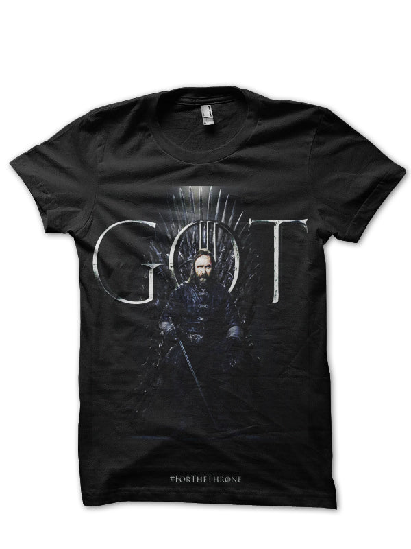 The Hound For The Throne Black T-Shirt Hoodie, Sweatshirt | PureTeeCo.com