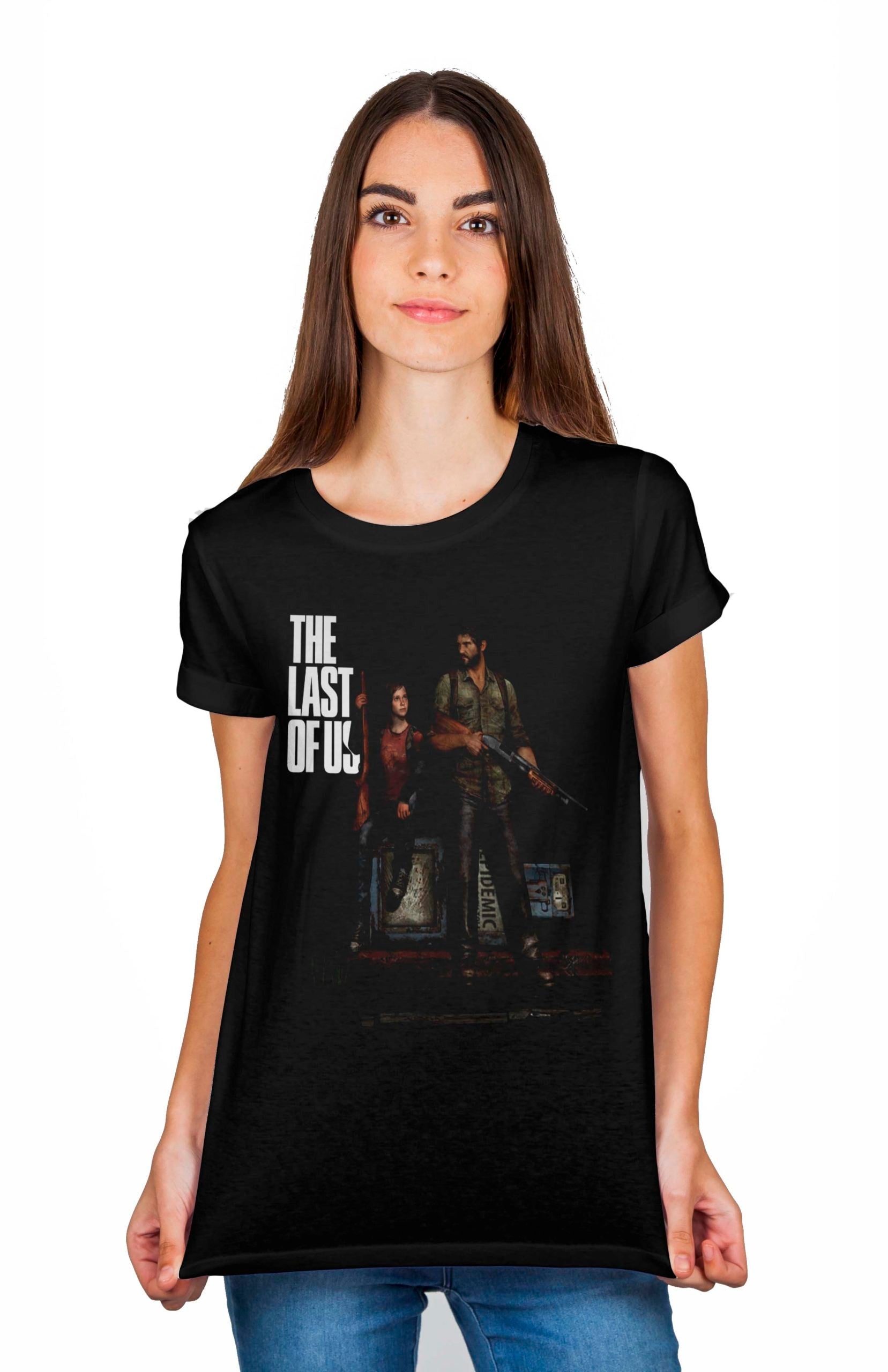 The Last Of Us Girlâ€™s Black T-Shirt Hoodie, Sweatshirt | PureTeeCo.com