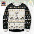 The Macallan Scotch Whisky Ugly Christmas Sweater