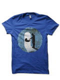The First Encounter Royal Blue T-Shirt Hoodie, Sweatshirt | PureTeeCo.com