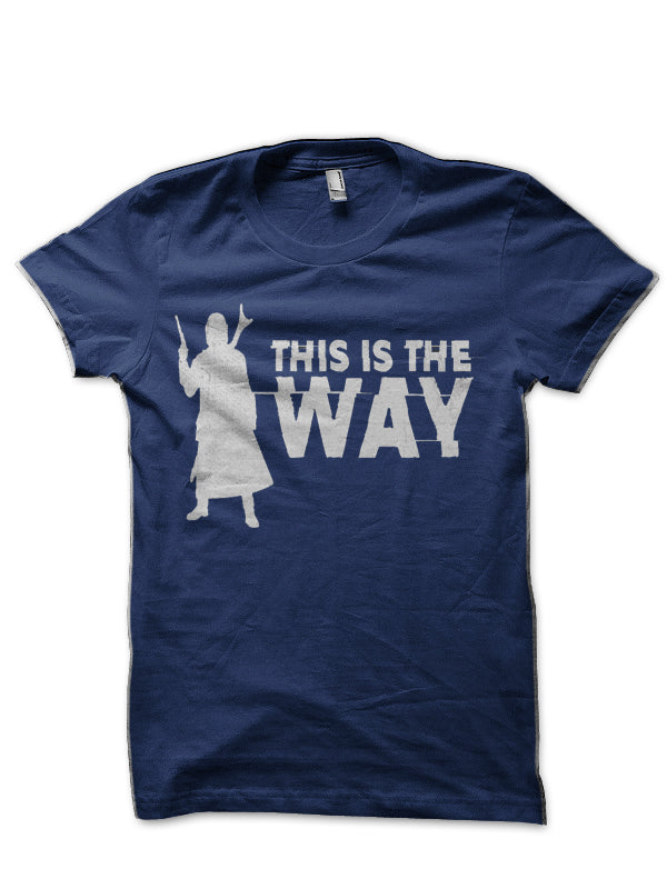 This is the Way â€“ Tribute Navy Blue T-Shirt Hoodie, Sweatshirt | PureTeeCo.com