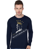 The Notorious Navy Blue T-Shirt Hoodie, Sweatshirt | PureTeeCo.com