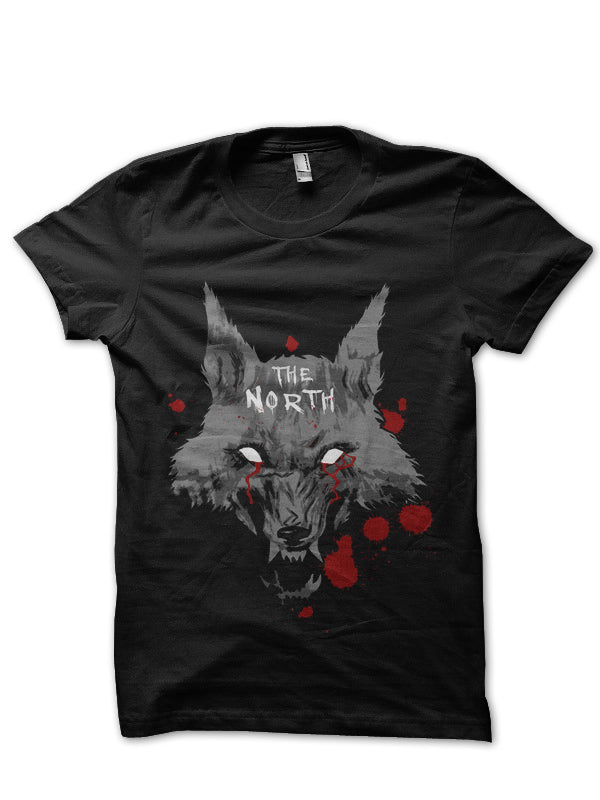 The North Black Tee Hoodie, Sweatshirt | PureTeeCo.com