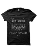 The North Rembers Black Tee Hoodie, Sweatshirt | PureTeeCo.com