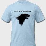 The North Remembers Blue T-Shirt Hoodie, Sweatshirt | PureTeeCo.com