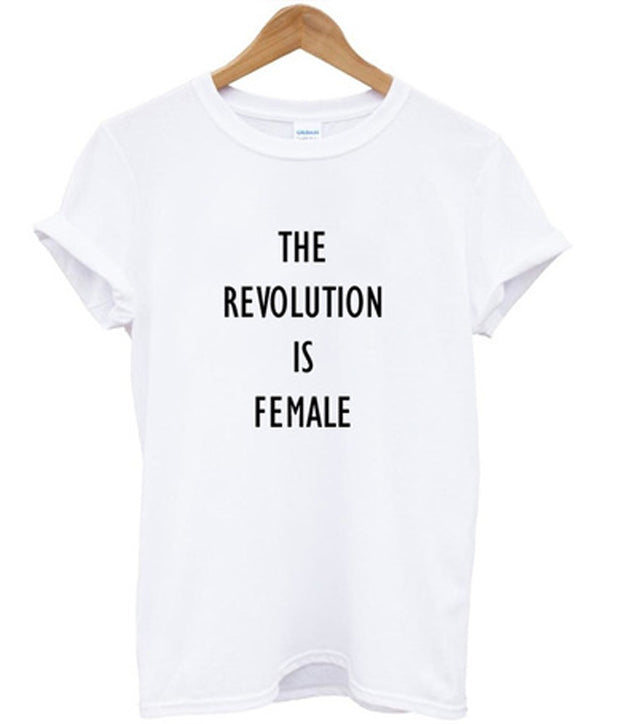 the revolution is female t-shirt Hoodie, Sweatshirt | PureTeeCo.com