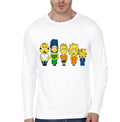 Junglhouse Chibi â€“ The Simpsons version 2 White T-Shirt Hoodie, Sweatshirt | PureTeeCo.com