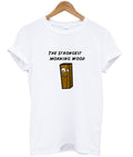 the strongest morning wood t-shirt Hoodie, Sweatshirt | PureTeeCo.com