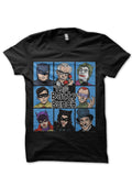The Batty Bunch Black Half Sleeve T-Shirt Hoodie, Sweatshirt | PureTeeCo.com