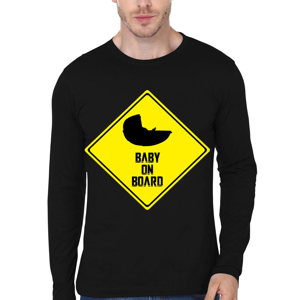 Floating Crib Baby on Board Black T-Shirt Hoodie, Sweatshirt | PureTeeCo.com