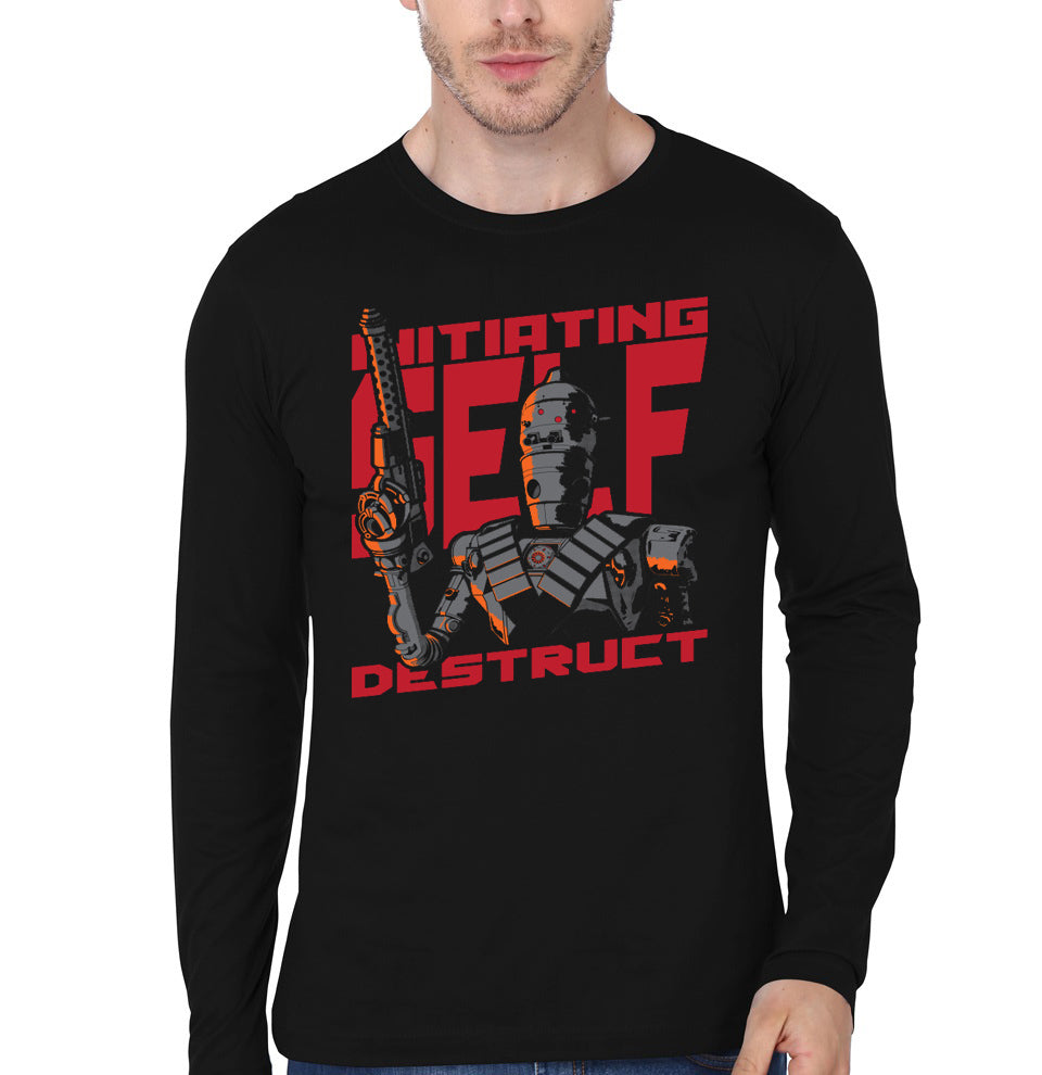Self Destructive Black T-Shirt Hoodie, Sweatshirt | PureTeeCo.com