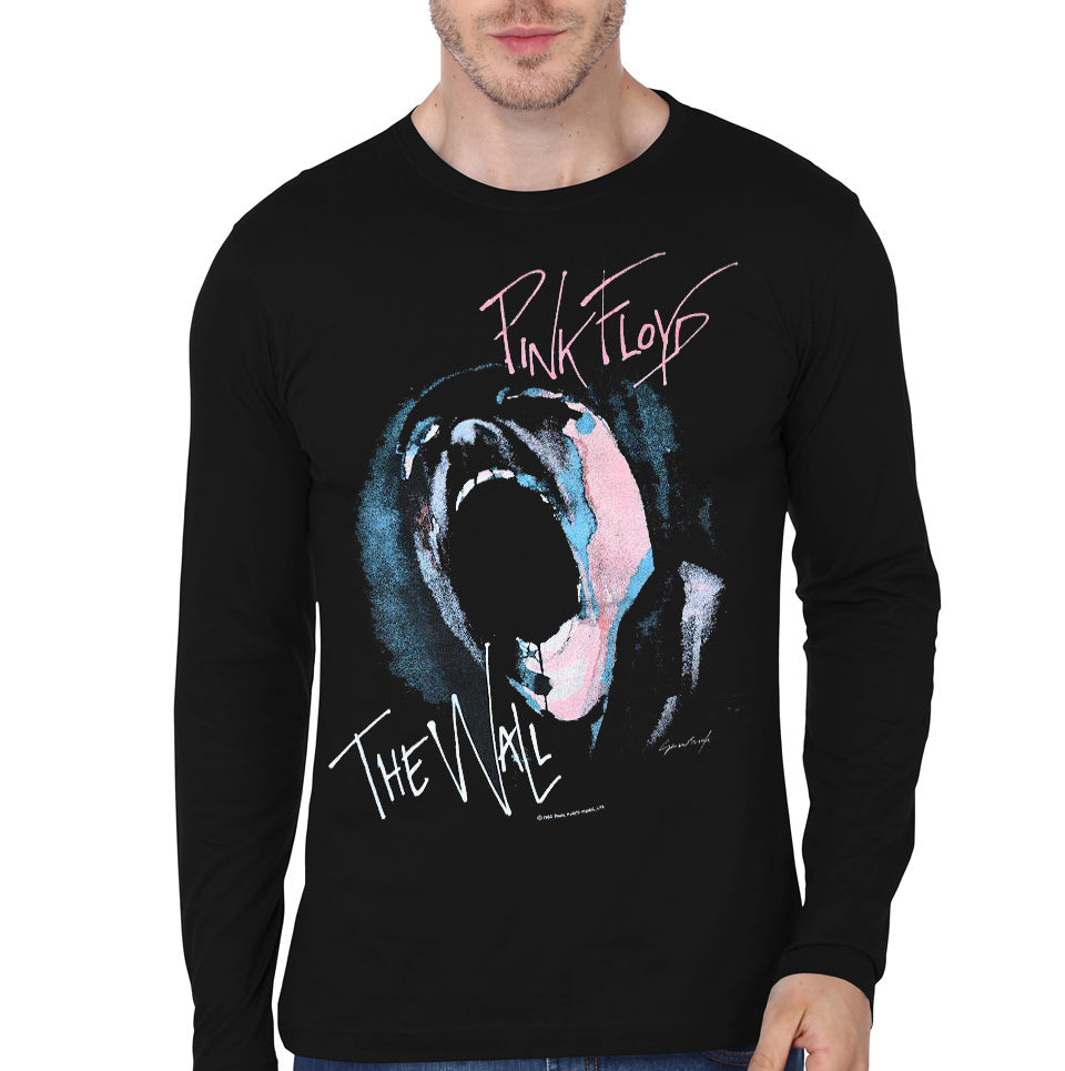 The Wall Black Full Sleeve T-Shirt Hoodie, Sweatshirt | PureTeeCo.com