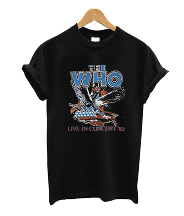 the who live in concert 82 t-shirt Hoodie, Sweatshirt | PureTeeCo.com