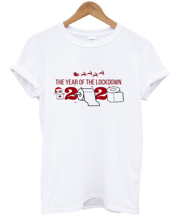 the year of lockdown 2020 christmas t-shirt Hoodie, Sweatshirt | PureTeeCo.com
