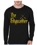 The Skywalker Black Full Sleeve T-Shirt Hoodie, Sweatshirt | PureTeeCo.com