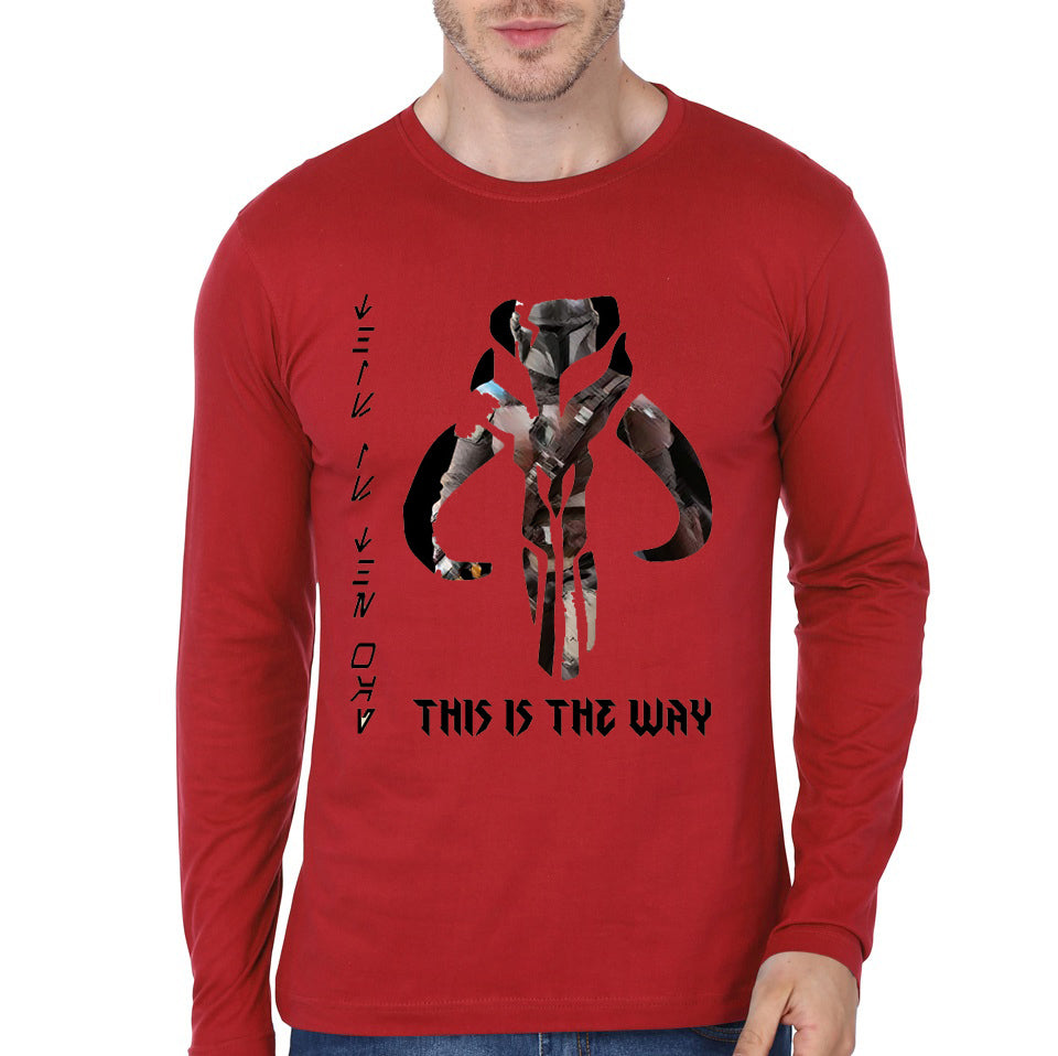 This is the Way Red T-Shirt Hoodie, Sweatshirt | PureTeeCo.com
