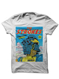 The Strokes White T-Shirt Hoodie, Sweatshirt | PureTeeCo.com