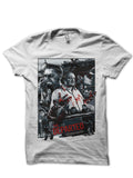 The Departed Half Sleeve White T-Shirt Hoodie, Sweatshirt | PureTeeCo.com